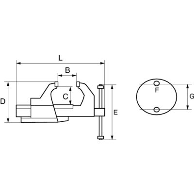 40+ Most Popular Simple Bench Vice Drawing | Barnes Family